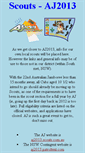 Mobile Screenshot of aj2013.cubstuff.info